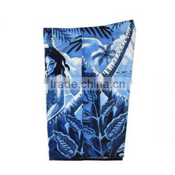 Hawaii Style Sublimation Print Fabric Men's Board Shorts photo-5