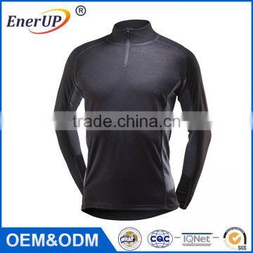 2017 China Custom Sports Wear Men Antibacterial Long Sleeve t Shirt for Running Wear photo-3
