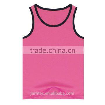New Design Plain no Brand 100%cotton Tank Tops photo-4