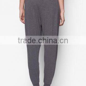 2017 Wholesale High Quality Custom Solid Plain Gym Spotrs Women Pants OEM Service photo-6