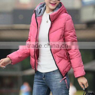 2015 New Fashion Portable Outdoor Women Short Padded Jacket photo-6