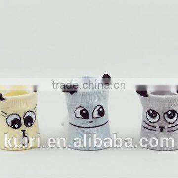 Free Shipping Kids Short 100% Cotton Socks Cute Baby Tube Socks photo-5