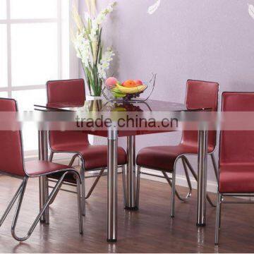 Modern Design Glass Extendable Dining Table photo-3