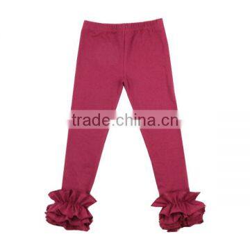 2017 New Style Cotton Hot Kid's Ruffle Pants Leggings Children Christmas Leggings photo-6