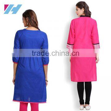Ladies New Fashion Apparel Fancy Long Kurta Design