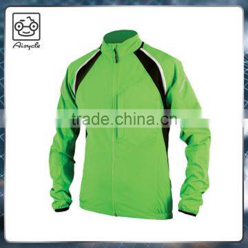 Detachable Sleeves Reflective Trims Waterproof Softshell Cycling Jacket for Man photo-2