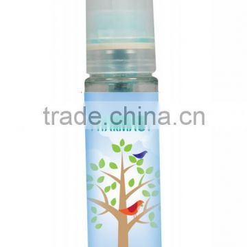 USA Made Peppermint Breath Spray - comes in a clear tube and features your 4 color laminated decal.