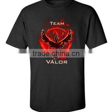 2016 High Quality New Pokemon Go Logo T-Shirt Team Valor Instinct Mystic Symbol Cosplay Costume T Shirt Tee photo-3