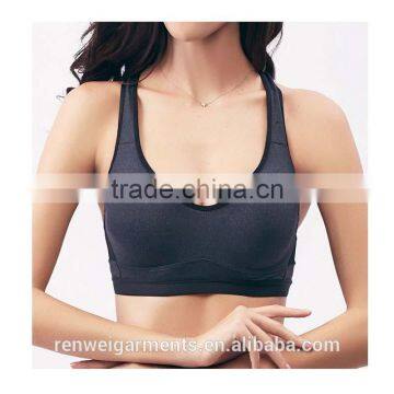 Top Gym Fitness Sports Yoga Wear Soft Padded Bra for Women photo-2