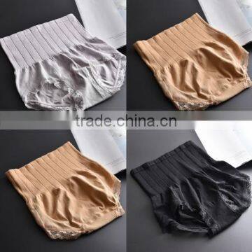 2017 Alibaba Wholesale Cotton Abdomen Drawing Panties lift the hip