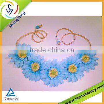 Fashion decoration flower fabric flower crown