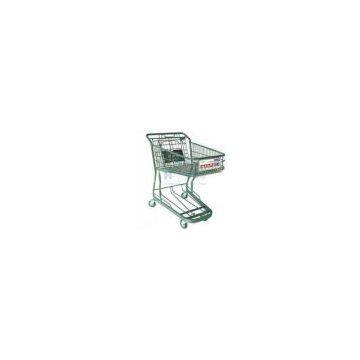 Japan Style Heavy Duty Grocery Supermarket Shopping Carts on Wheels