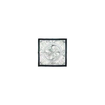 square silk scarf