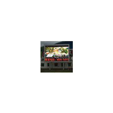 DIP Outdoor P12 Advertising LED Display , 60Hz Full Color Led Signs