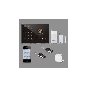30 Rooms Home Burglar Alarm System with 6 Smoke Detectors