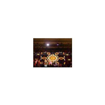 Rental P10 LED Curtain Display Video P4.8 , Stage Background LED Display 10000 pixels /