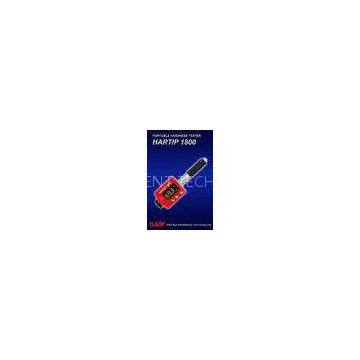 LED Display Metal Hardness Tester +/-4HL Accuracy HRC / HRB Hardness Scale Hartip 1800