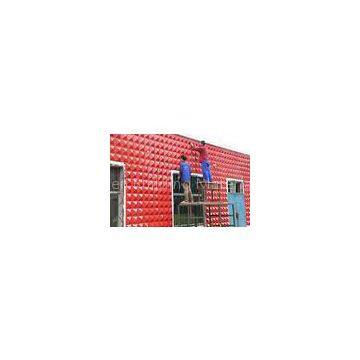 Spa Hotel Waterproof Exterior Wall Decoration 3D Wall Panel  / 3D Decorative Wall Paneling Tiles