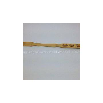 Bamboo Back-scratcher With Three Massage Beads