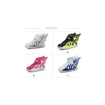 Wholesale Kids LED Shoes Cool Light Up Shoes For Boys&girls OEM&ODM Service