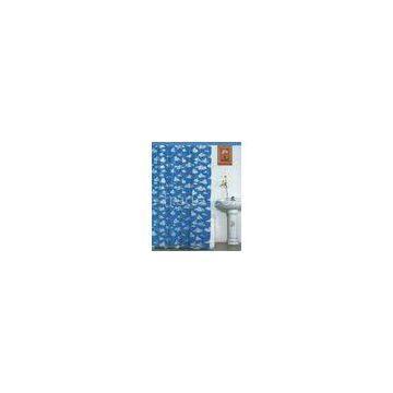PEVA Shower Curtain polyester bathroom shower curtain / durable textile shower curtain