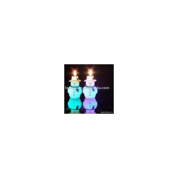 color changing candle/color changing candle/artistic candle/holiday candle/christmas decoration/led holiday light/lighting