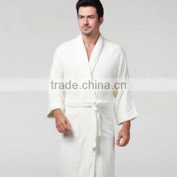 white terry robe for men