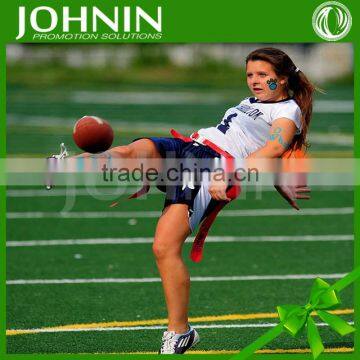 fashion design fabric wholesale sports fans use outdoor RED FLAG FOOTBALL