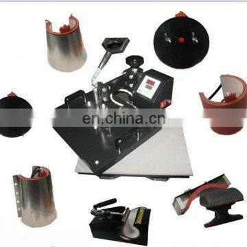 8 in 1 sublimation heat press transfer machine