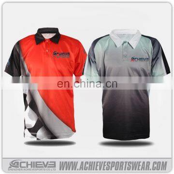 Custom polyester golf polo shirt /funny golf polo shirts