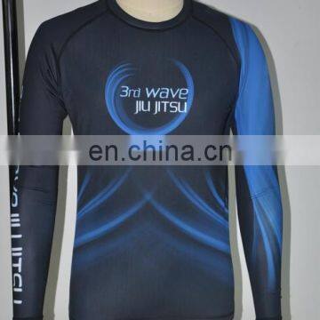 custom made ranked bjj mma rash guard