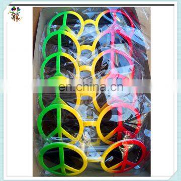 Casino Playing Cards Party Plastic Novelty Glasses With Printed Lenses HPC-0620