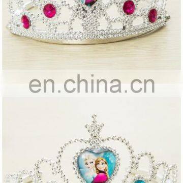 Wholesales Plastic Princess Crown for Girls FGHD-0144 photo-2