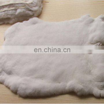 High quality cheap rex rabbit fur plates for fur jacket women