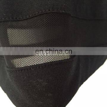 2017 Summer Mesh Cloth Splicing Printing Round Neck T-shirt photo-5