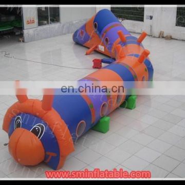 Fashion inflatable caterpillar tunnle / inflatable football tunnel