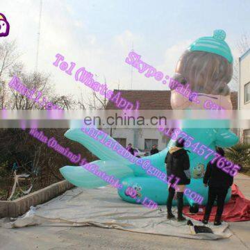 5m High New Design Inflatable Mermaid for Outdoor Event Decoration C-079 photo-2