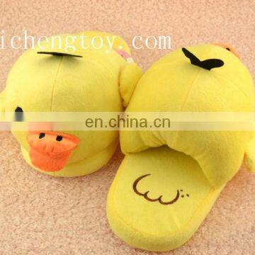 OEM fashion plush alimal slipper wholesale