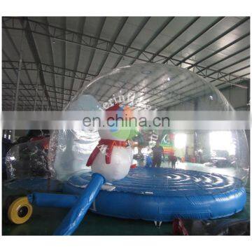 Inflatable Snow Tent for Taking Photos, Inflatable Snowball for Christmas, Welcome Snowball Inflatable Tent photo-2