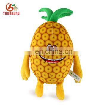 SA8000 audit factory plush fruit soft pineapple toy