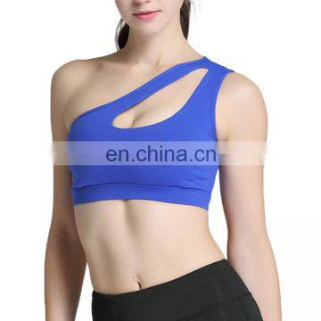 Sports Bra Wirefree Wide One Strap gym clothing custom fitness wear dropshipping