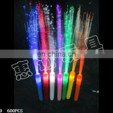 Colorful LED flashing lovely fibre-optical stick party decorations