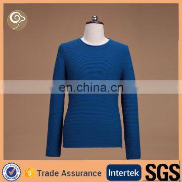 7GG long sleeve o neck wool pullover