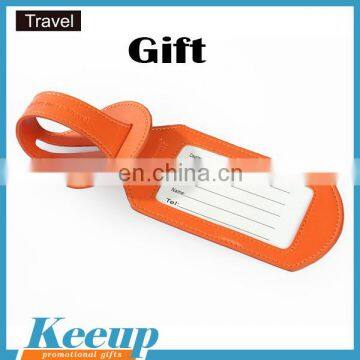 Wholesale Cheap Custom Logo Printed Blank PU Luggage Tag