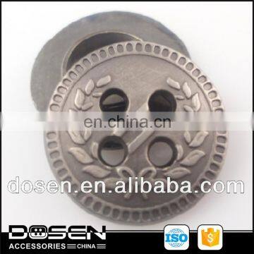 Newest Fancy Wholesale Black Nicekel Free Metal Buttons, Fashion Copper Metal Toggle Coat Hole Buttons photo-5