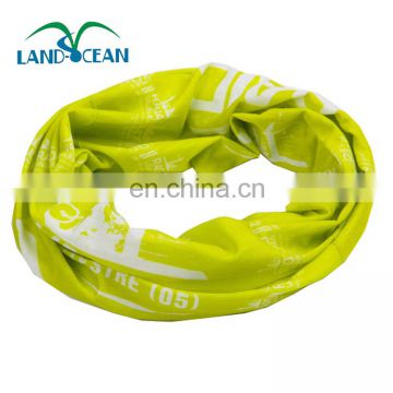 Custom Dye Sublimation seamless bandana scarf for promotion