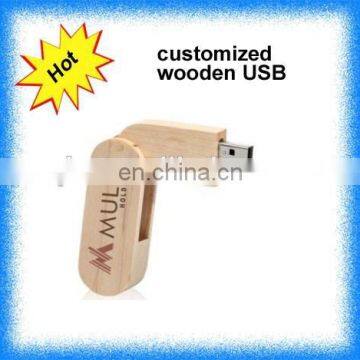 wooden usb flash drive