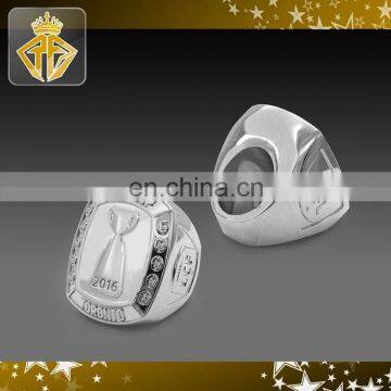 Die Casting Champion Rings in Silver Plating