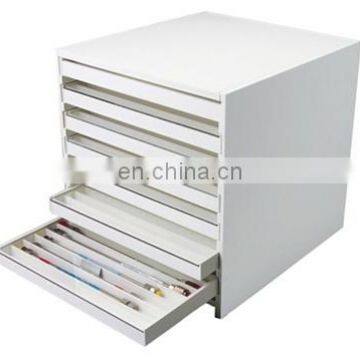 Fashion hot selling acrylic necklace display with drawer case /Necklace Jewellery Display case