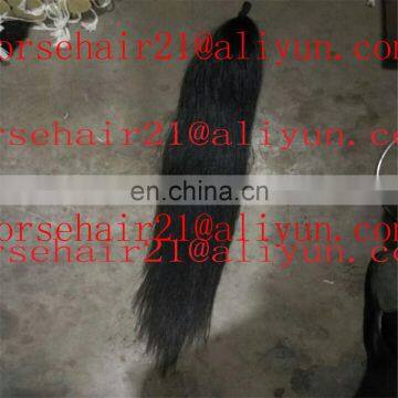 Natural Tapered Bottom ( Single Drawn ) Horse Tail Extensions for Sale photo-6